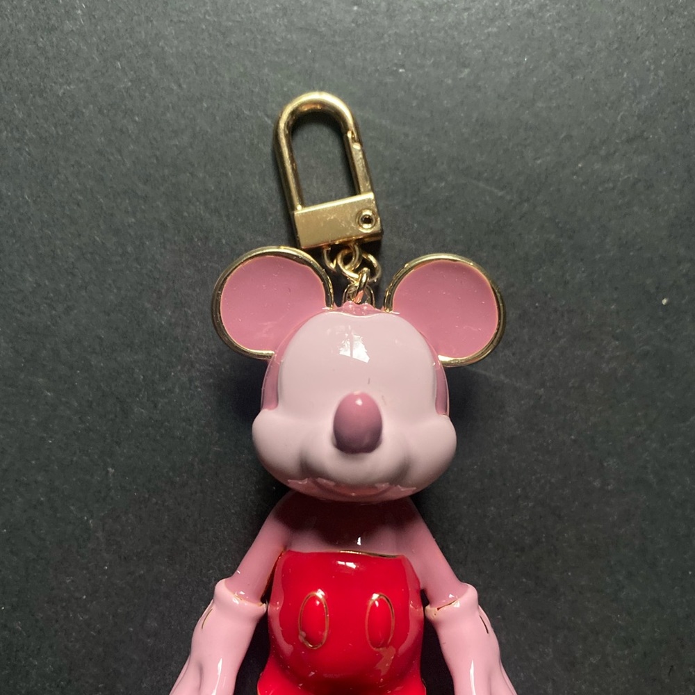 Disney x BaubleBar Red Mickey Mouse Keychain - Picture 3 of 8